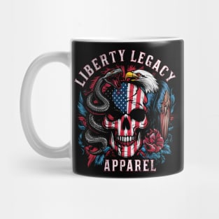 Liberty Legacy Skull & Snake with Eagle Mug